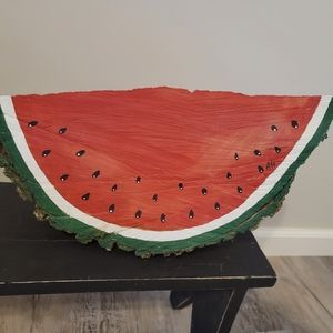 Hand Made Large Watermelon & Small Watermelon